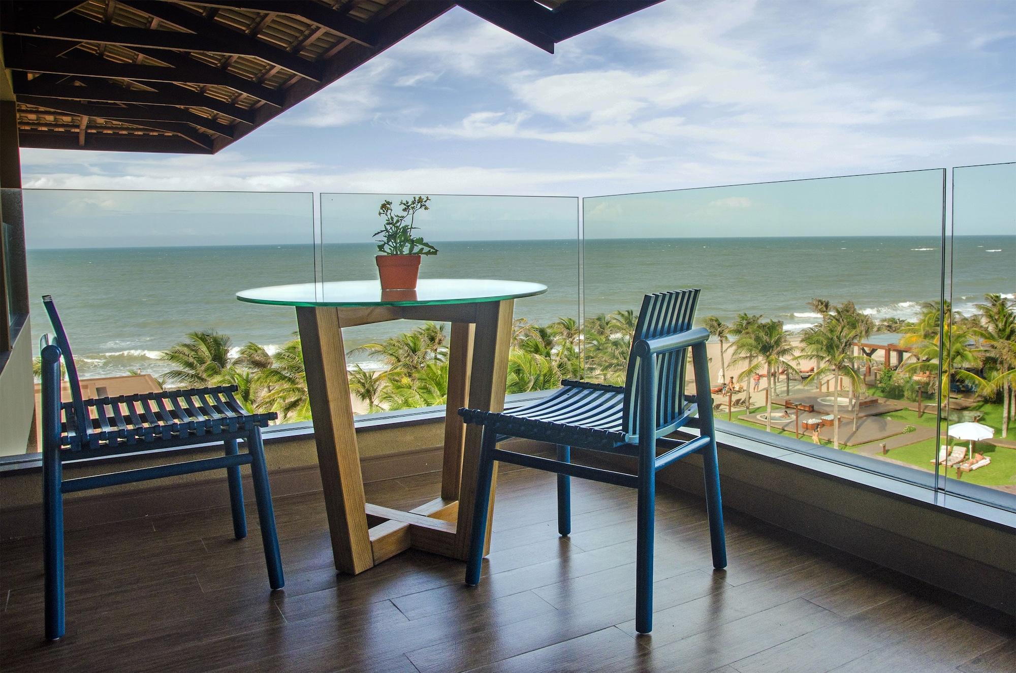 Carmel Cumbuco Resort Eksteriør billede Balcony of a hotel in Fortaleza, Brazil