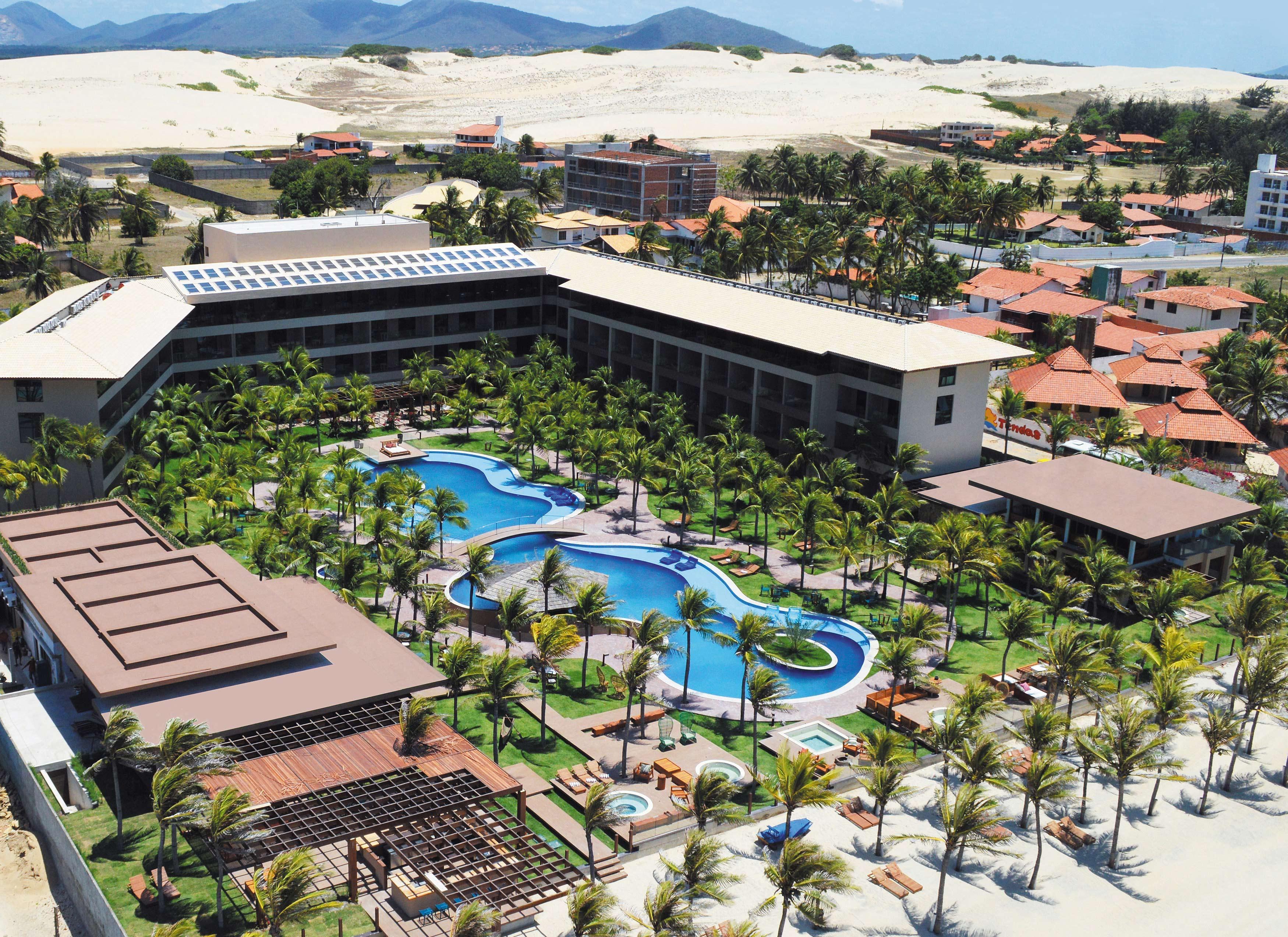 Carmel Cumbuco Resort Eksteriør billede Aerial view of the resort